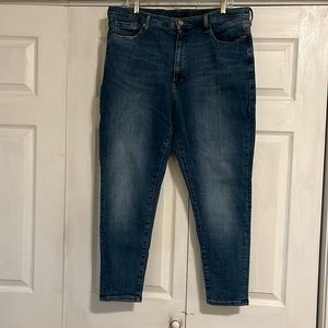 Banana Republic High-Rise Skinny Jean Size 34
